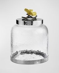 Butterfly Ginkgo Cookie Jar