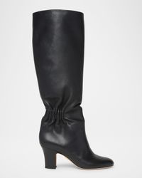 Jannette Goatskin Knee Boots