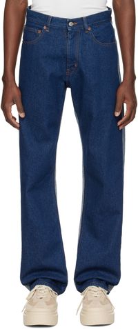 MM6 Maison Margiela Navy Five Pocket Jeans