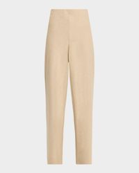 High-Rise Wool Trousers