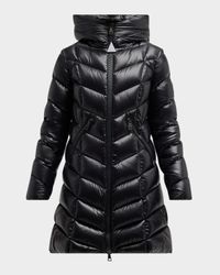 Marus Long Chevron-Quilted Jacket