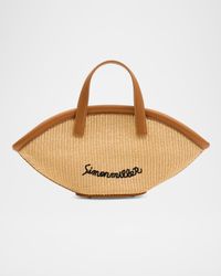 Mercado Mini Straw Tote Bag