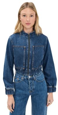 alice + olivia Mateo Carpenter Jacket Cambria Vintage L