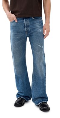 Acne Studios 2021 Loose Fit Jeans Mid Blue 33