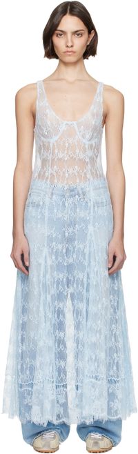 Collina Strada Blue Pamela Maxi Dress