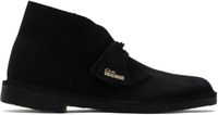 Clarks Originals Black Suede Desert Boots