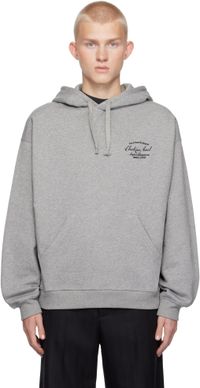 Axel Arigato Gray 'Château Axel' Hoodie