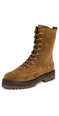Varley Calsen Lug Sole Boots Suede cocoa dust 7