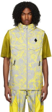 A-COLD-WALL* Yellow & Gray Grisdale Storm Vest