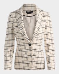 Ryder Plaid Twill Slim Blazer