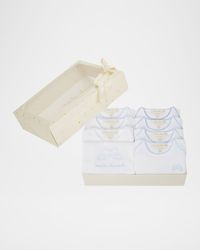 Kid's Set Of 7 Long Sleeves Bodysuits, Size Newborn-6M