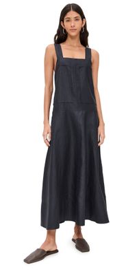 Lee Mathews Andre Apron Dress Ink 4
