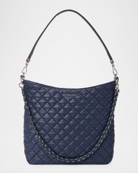 Crosby Quilted Hobo Crossbody Bag
