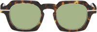 Matsuda SSENSE Exclusive Brown & Black M2055 Sunglasses