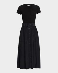 Sylvie Belted Midi Dress