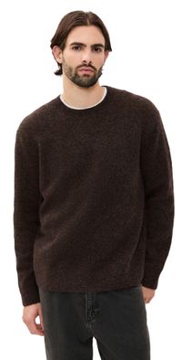 Wax London Wilde Crewneck Sweater Brown S