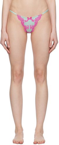 Agent Provocateur Green Molly Thong
