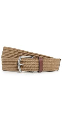RLX Ralph Lauren Braided Belt Brown 40