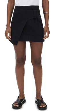 Apiece Apart Mini Lahiri Skirt Black 0