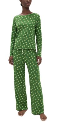 Cozyland by Morgan Lane Ellie PJ Set Kiwi XL