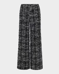 Livvy Sequined Tweed Trousers