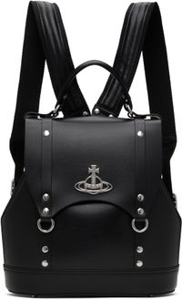 Vivienne Westwood Black Small Max Backpack