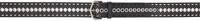 ALAÏA Ceinture Neo noire à motif emblématique