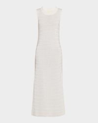 Isla Sleeveless Textured Knit Maxi Dress