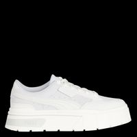 Puma - Baskets basses en cuir velours - Taille 39 - Gris