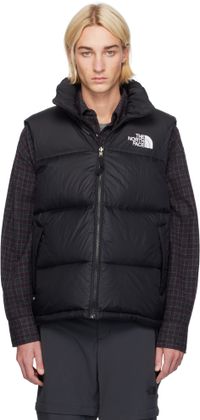 The North Face Veste rétro 1996 Nuptse noire rembourrée en duvet