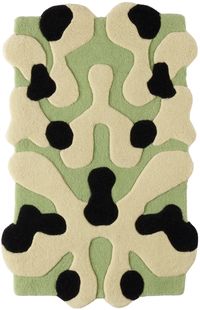 Mush Studios SSENSE Exclusive Green Small Blot Rug