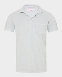 Men's Terry Toweling Polo Shirt
