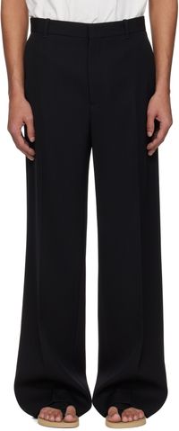 The Row Black Knox Trousers