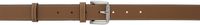 Max Mara Brown Long Leather Belt