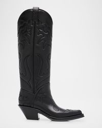 Capitana Leather Western Boots