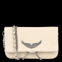 Zadig&voltaire - Pochette en cuir - Taille Unique - Blanc