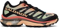Salomon Baskets XT-4 OG Aurora Borealis noir et rose