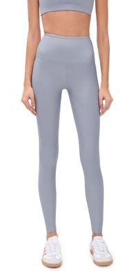 Year of Ours Recycled High Rise Leggings Lilac/Grey L