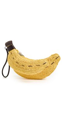 SIMONMILLER Banana Bunch Wristlet Yellow One Size