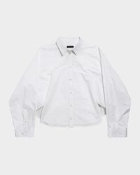 Semi Fitted Button-Down Shirt