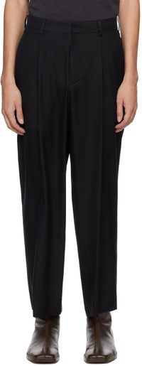 ATON Black Nidom Trousers