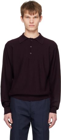 Cobra S.C. SSENSE Exclusive Burgundy Polo