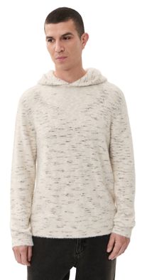 Marine Layer Wilder Sweater Hoodie Natural Geo XXL