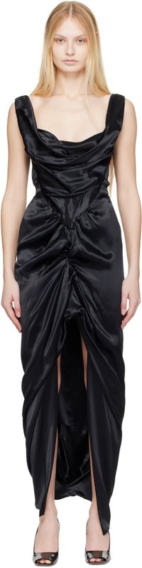 Vivienne Westwood Black Panther Maxi Dress