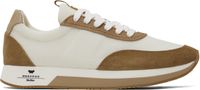 Weekend Max Mara Off-White & Tan Raro Sneakers