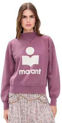 Isabel Marant Étoile Moby Sweatshirt Raspberry/Ecru 40