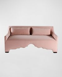 Adeline Velvet Sofa, 74"