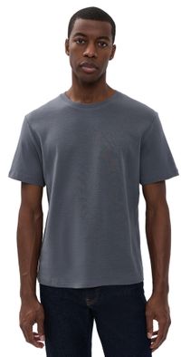 FRAME Duo Fold Tee Slate Blue XL