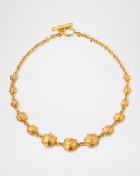 Mini Crystal Half Sphere Necklace