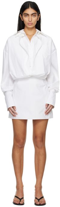 Interior Robe courte Nuno blanche